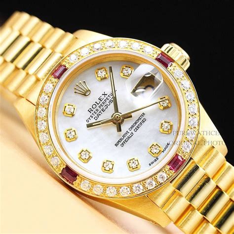 are Rolex watches solid gold